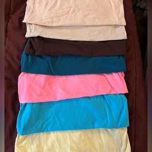 No Boundaries spaghetti strap tank tops.